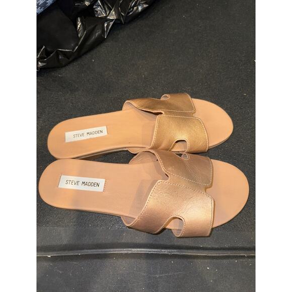 Steve Madden Leather Mules Size 10 Womans - Picture 4 of 8